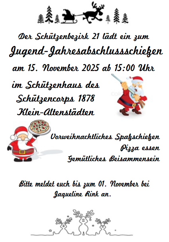 Jahresabschluss der Jugend